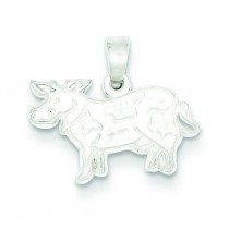 Cow Charm in Sterling Silver