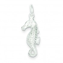 Sea Horse Charm in Sterling Silver