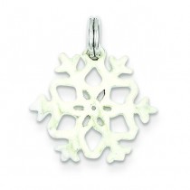 Snowflake Charm in Sterling Silver