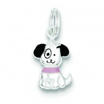 Puppy Charm in Sterling Silver