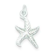 Starfish Pendant in Sterling Silver