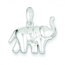 Elephant Pendant in Sterling Silver