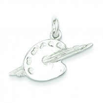 Palette Charm in Sterling Silver