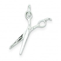 Scissors Charm in Sterling Silver