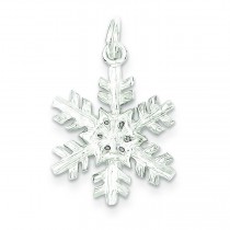 Snowflake Pendant in Sterling Silver