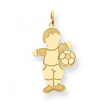 Cuddle Charm in 14k Yellow Gold