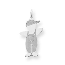Pee Wee Cuddle Charm in Sterling Silver