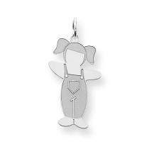 Country Side Cuddle Charm in Sterling Silver