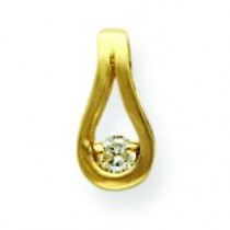 Diamond Pendant in 14k Yellow Gold 