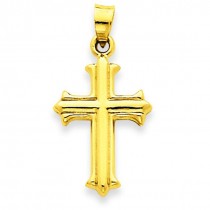 Cross Pendant in 14k Yellow Gold