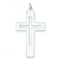 Latin Cross Pendant in Sterling Silver