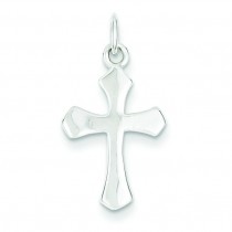 Passion Cross Charm in Sterling Silver