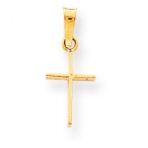 Latin Cross Pendant in 14k Yellow Gold