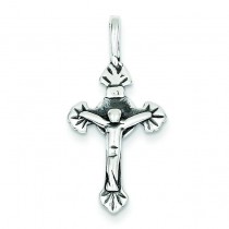 INRI Crucifix Charm in Sterling Silver