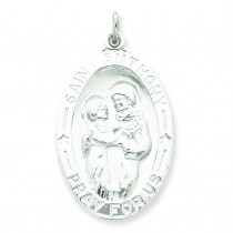 St Anthony Medal in Sterling Silver
