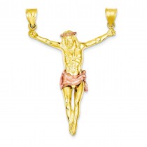 Corpus Pendant in 14k Two-tone Gold