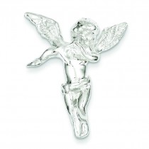 Guardian Angel Pendant in Sterling Silver