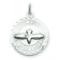 My Confirmation Disc Charm in Sterling Silver