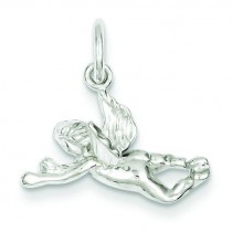Angel Charm in Sterling Silver