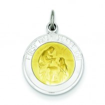 Holy Communion Medal in Sterling Silver