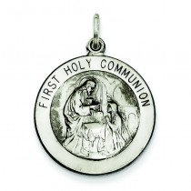First Holy Communion Medal in Sterling Silver