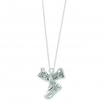 Angel of Hope Necklace in Sterling Silver