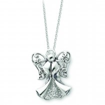 Angel of Strength Necklace in Sterling Silver