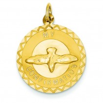 My Confirmation Pendant in 14k Yellow Gold