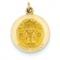 Confirmation Medal in 14k Yellow Gold