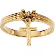 Holy Matrimony Ring in 14k White Gold