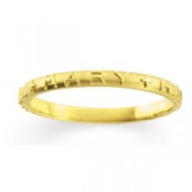 Hail Mary Ring in 14k Yellow Gold