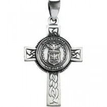 US Air Force Cross in Sterling Silver