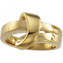 Gold Fashion Ring in 14k Yellow Gold