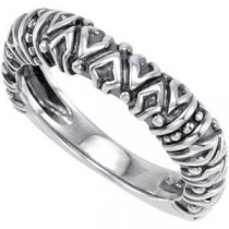 Stackable Fashion Ring in Sterling Silver