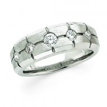 Five Stone Diamond Anniversary Rings 
