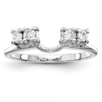 Diamond Bridal Ring Wrap 