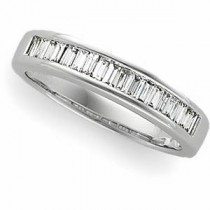 Baguette Cut Diamond Anniversary Rings (0.5 Ct. tw.) (0.5 Ct. tw.)