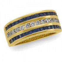 Diamond Gemstone Anniversary Rings  (0.5 Ct. tw.) (0.5 Ct. tw.)