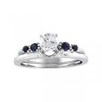 Sapphire Bridal Ring Enhancer 