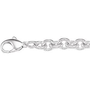 Fashion Link Bracelet in Sterling Silver