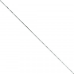Sterling Silver 16 inch 1.00 mm Round Franco Choker Necklace