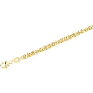 14k Yellow Gold 7 inch 2.75 mm Byzantine Chain Bracelet