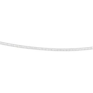 Sterling Silver 16.50 inch 1.50 mm Omega Choker Necklace