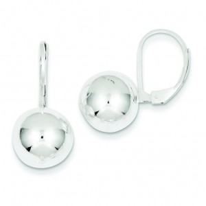 Dangle Ball Earrings in Sterling Silver