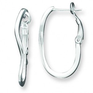 Clip Back Earrings in Sterling Silver