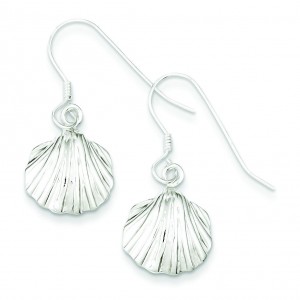 Shell Earrings in Sterling Silver