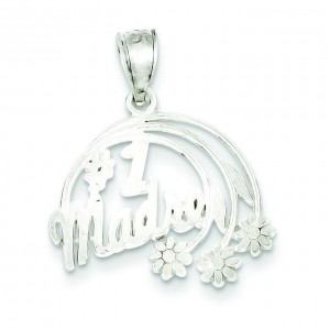 Madre Charm in Sterling Silver