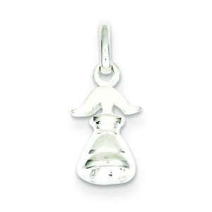 Liberty Bell Charm in Sterling Silver