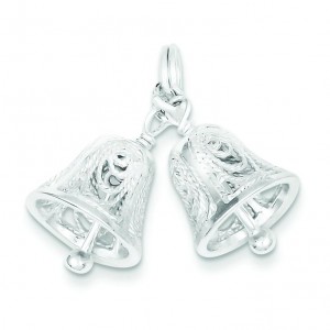 Bells Charm in Sterling Silver