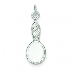 Mirror Charm in Sterling Silver